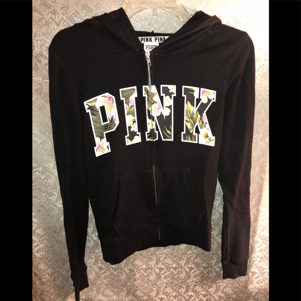 Black Zip-Up Hoodie